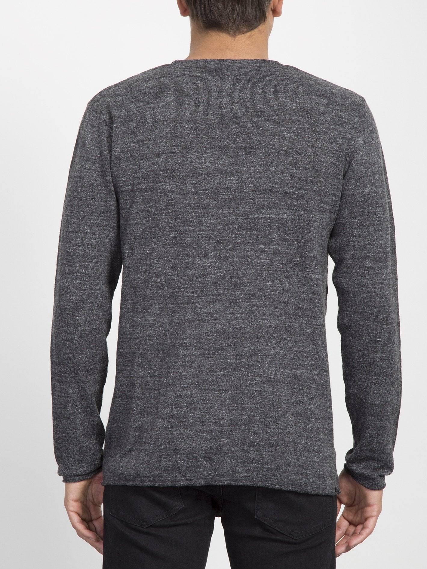 Faine Crew Pullover - Black