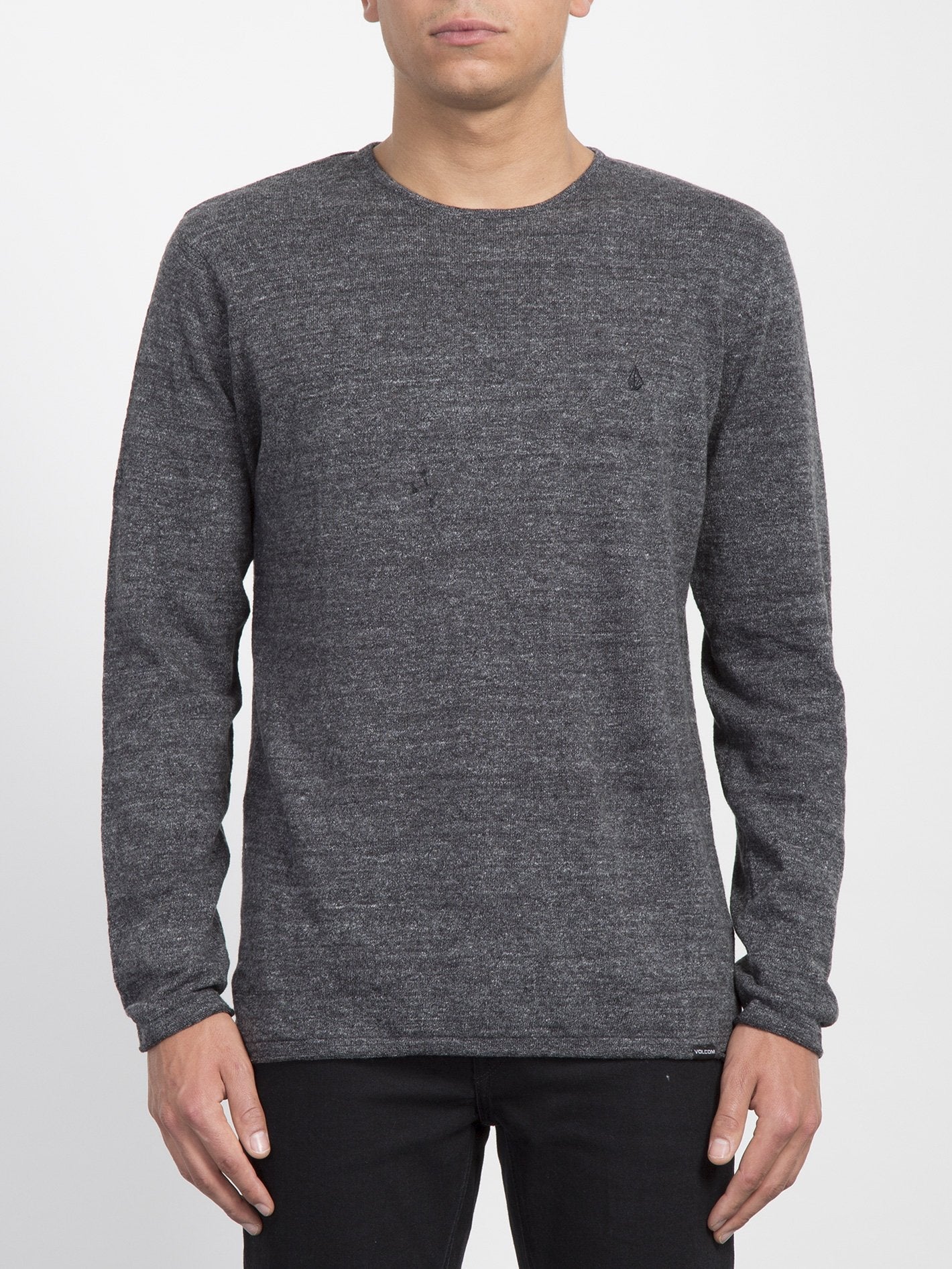 Faine Crew Pullover - Black