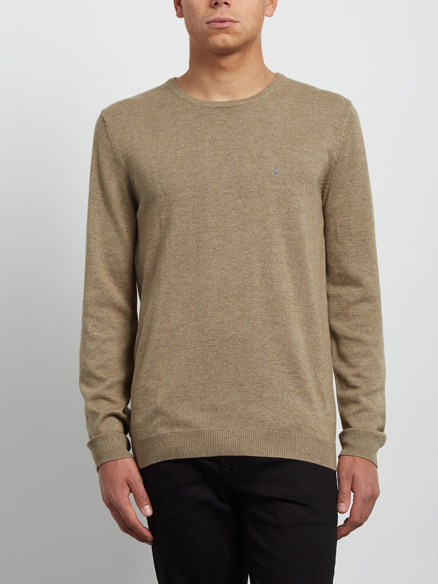 Uperstand Crew Sweater - Sand Brown