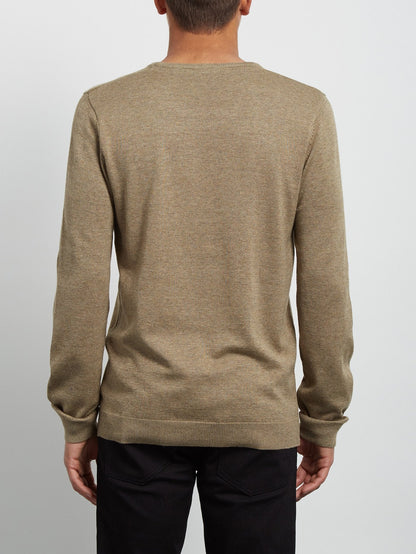Uperstand Crew Sweater - Sand Brown