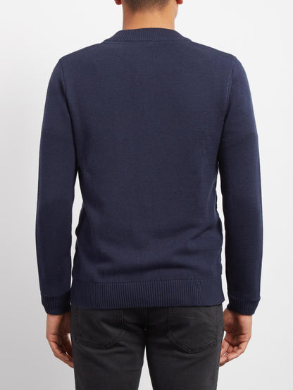 Vorton Sweater - Navy