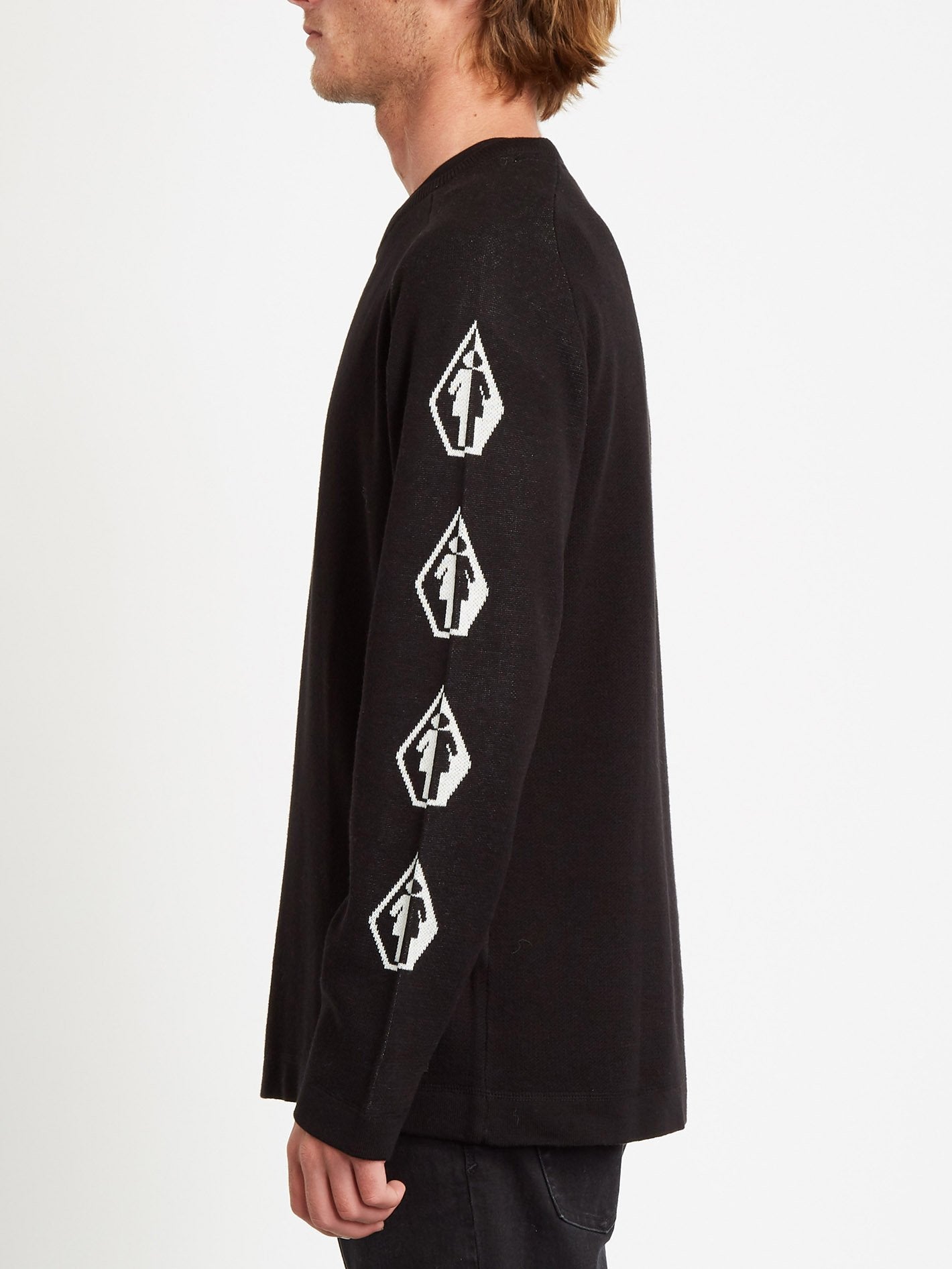 Volcom X Girl Sweater - BLACK