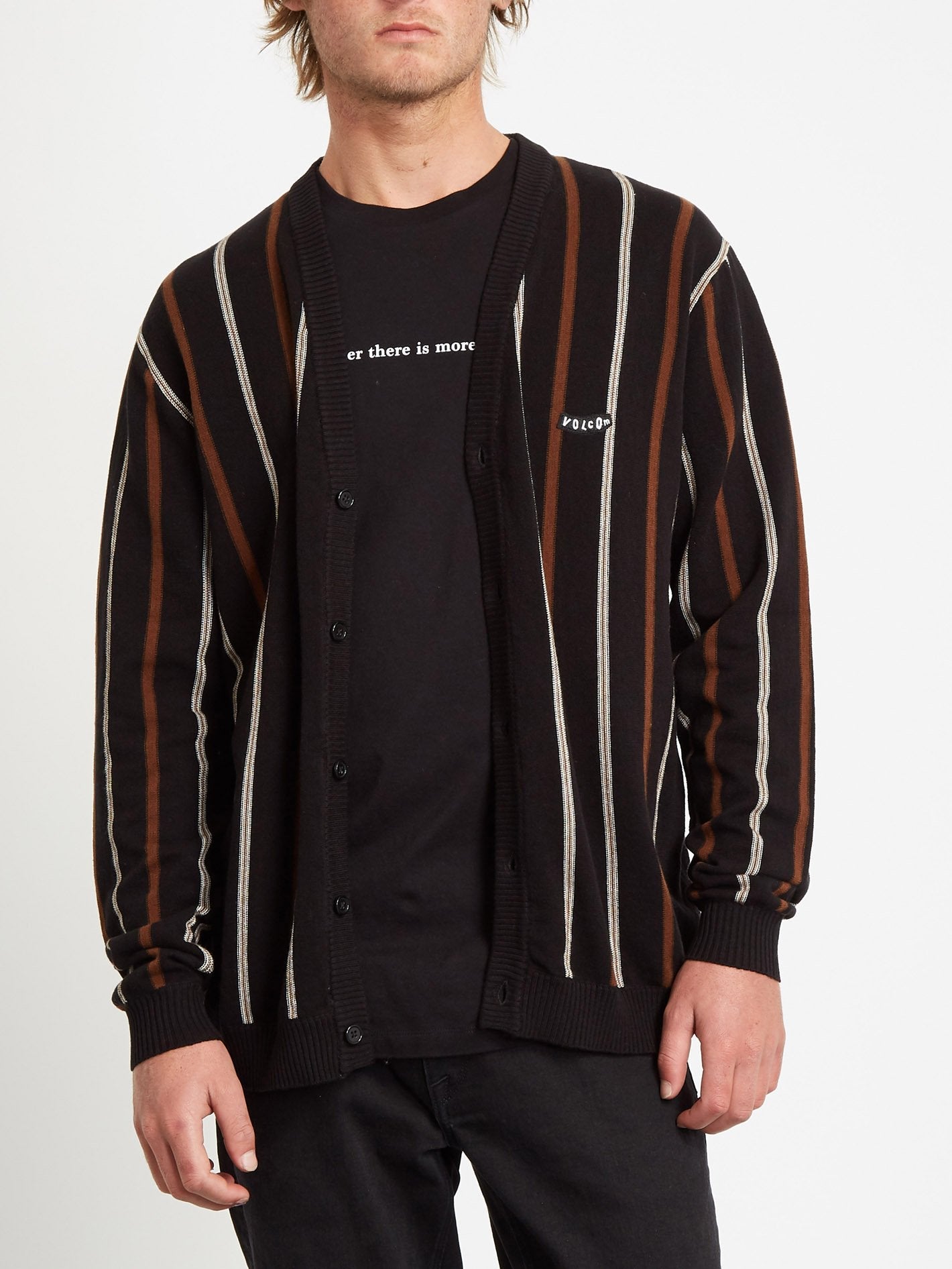 Williekearl Cardigan - BLACK