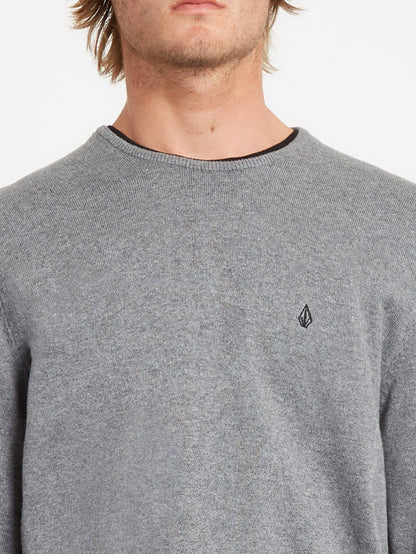 Uperstand Up Pullover - Heather Grey