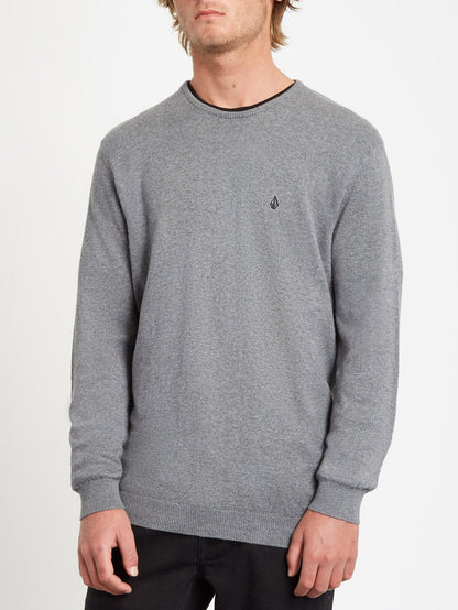 Uperstand Up Pullover - Heather Grey