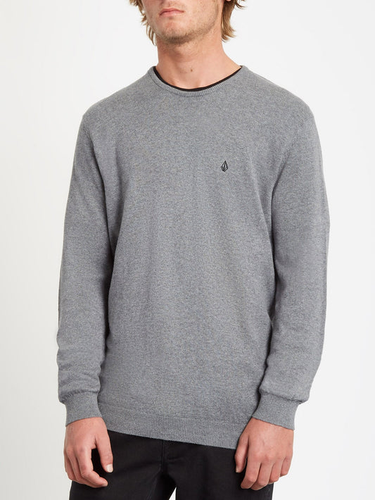 Uperstand Up Pullover - Heather Grey