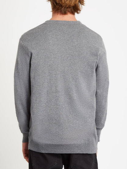 Uperstand Up Pullover - Heather Grey