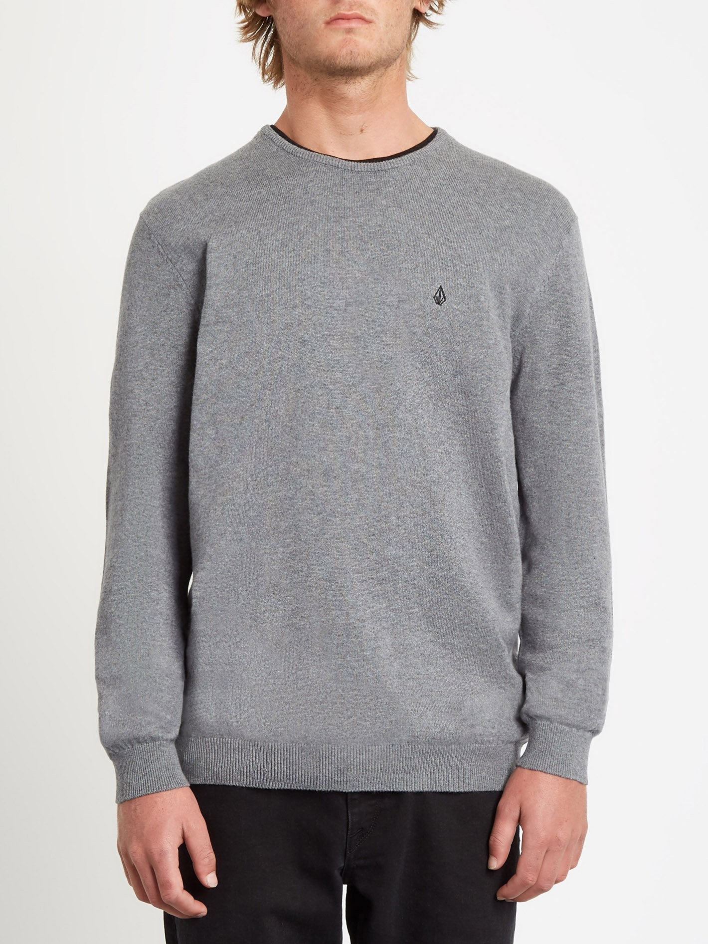 Uperstand Up Pullover - Heather Grey