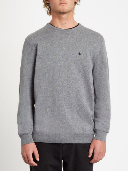 Uperstand Up Pullover - Heather Grey