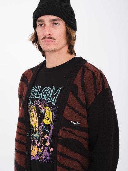 Cardigan Anarchietour - BLACK