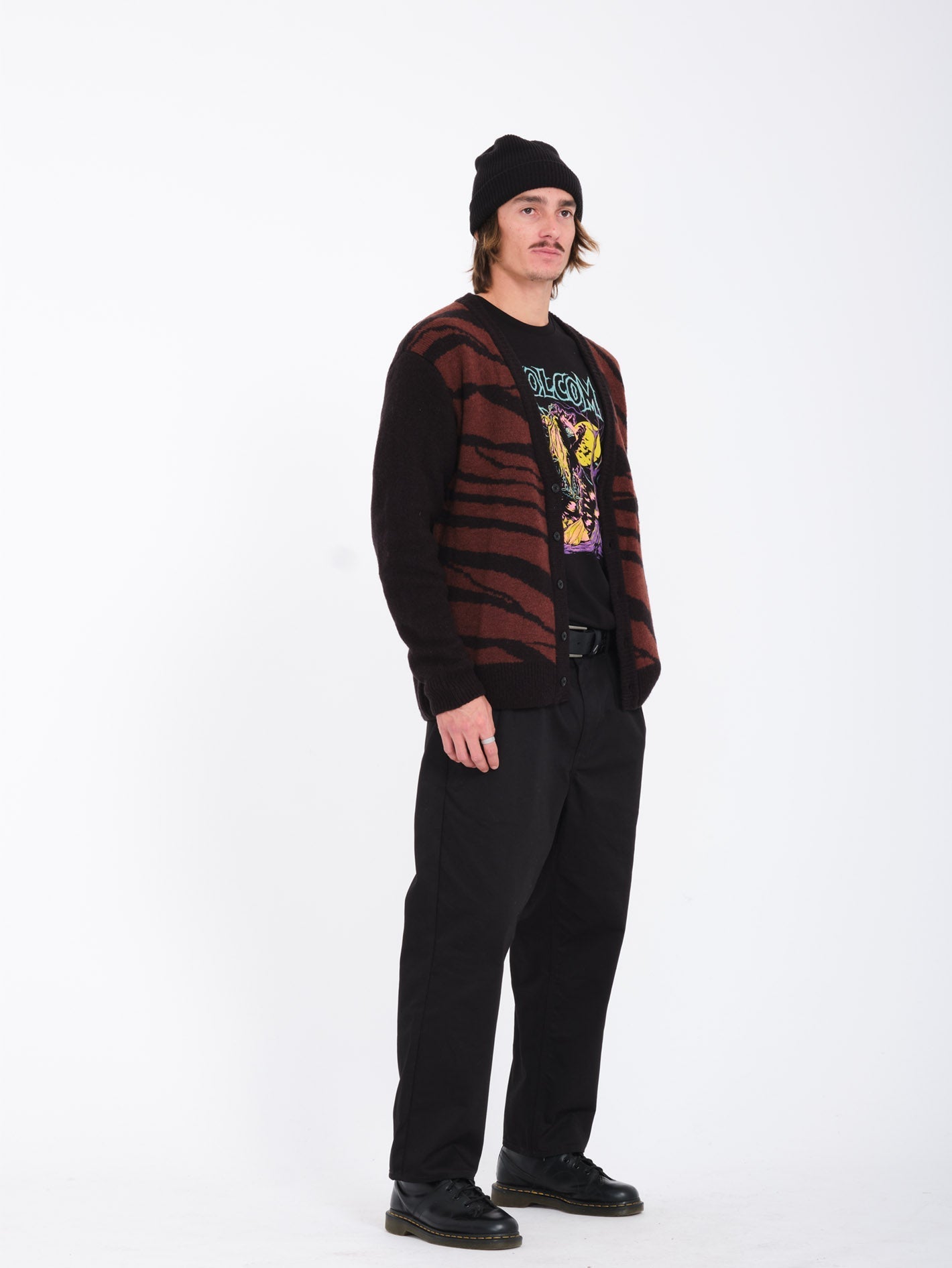 Cardigan Anarchietour - BLACK