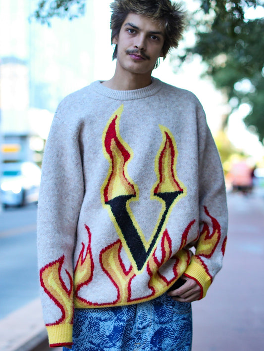 Fergadelic Pullover - DIRTY WHITE