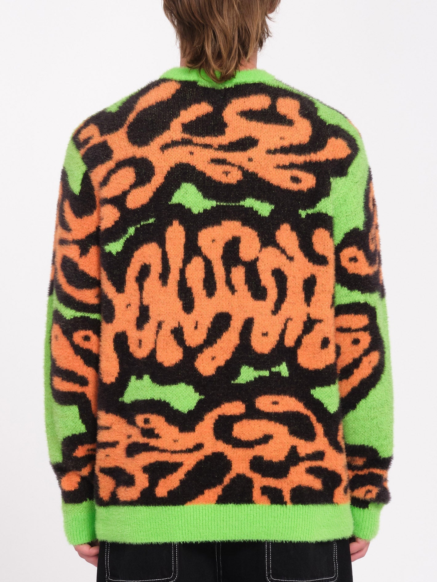 Zephyr Sweater - ELECTRIC GREEN