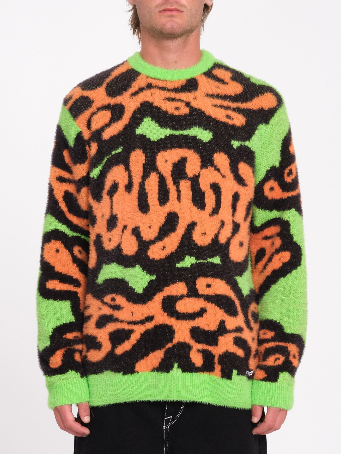 Zephyr Sweater - ELECTRIC GREEN