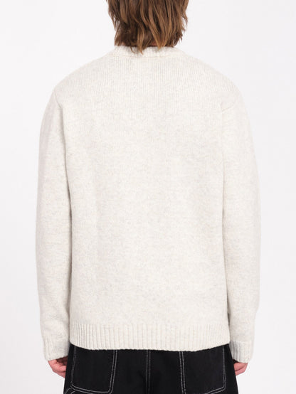 Edmonder ll sweater - DIRTY WHITE