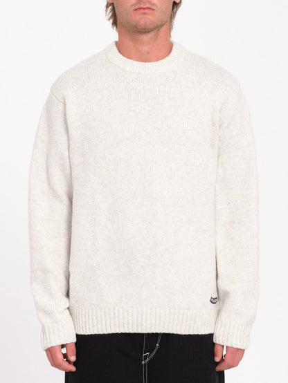 Edmonder ll sweater - DIRTY WHITE