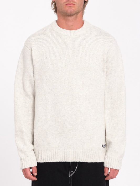 Edmonder ll sweater - DIRTY WHITE