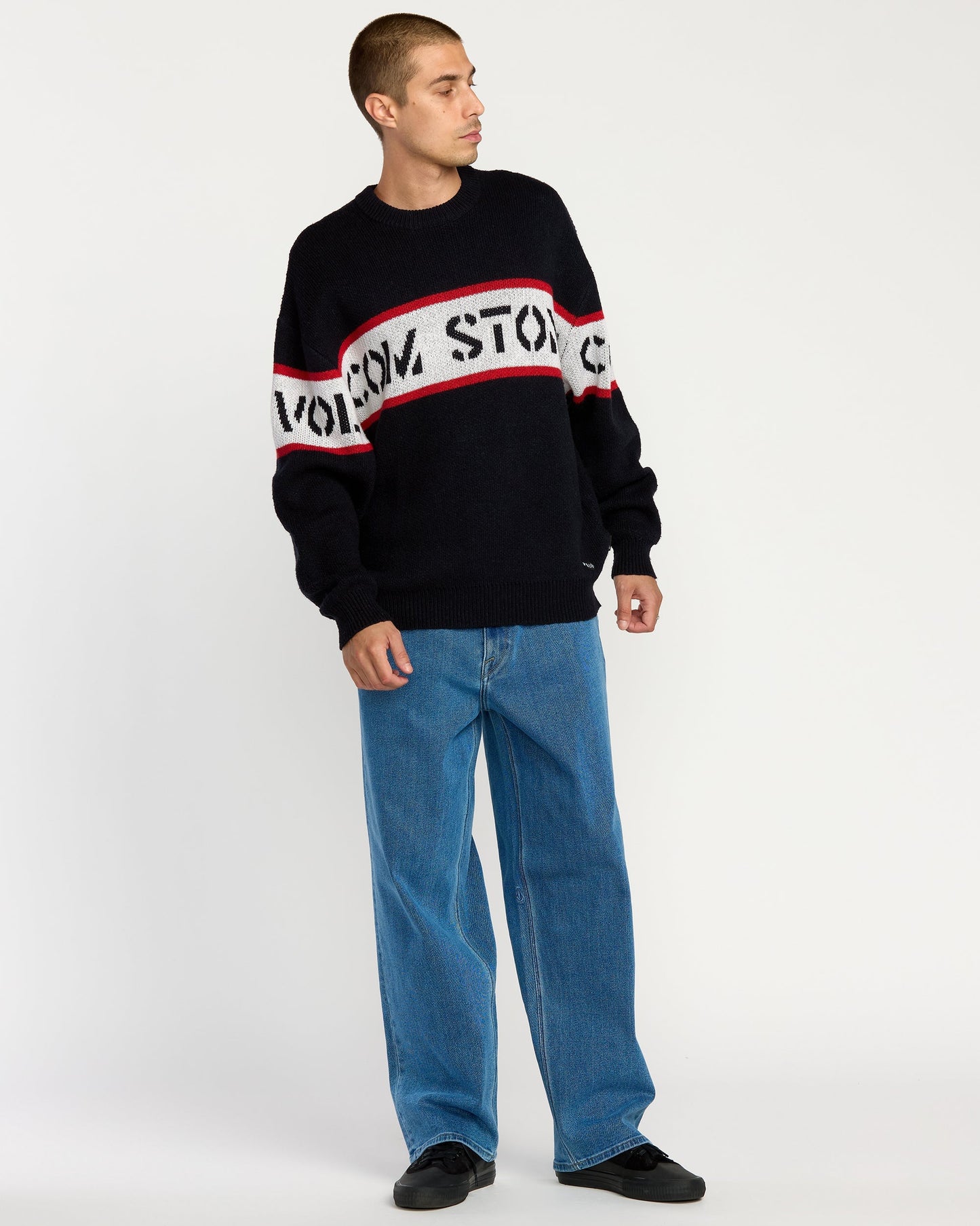 Carwash Pullover - Schwarz