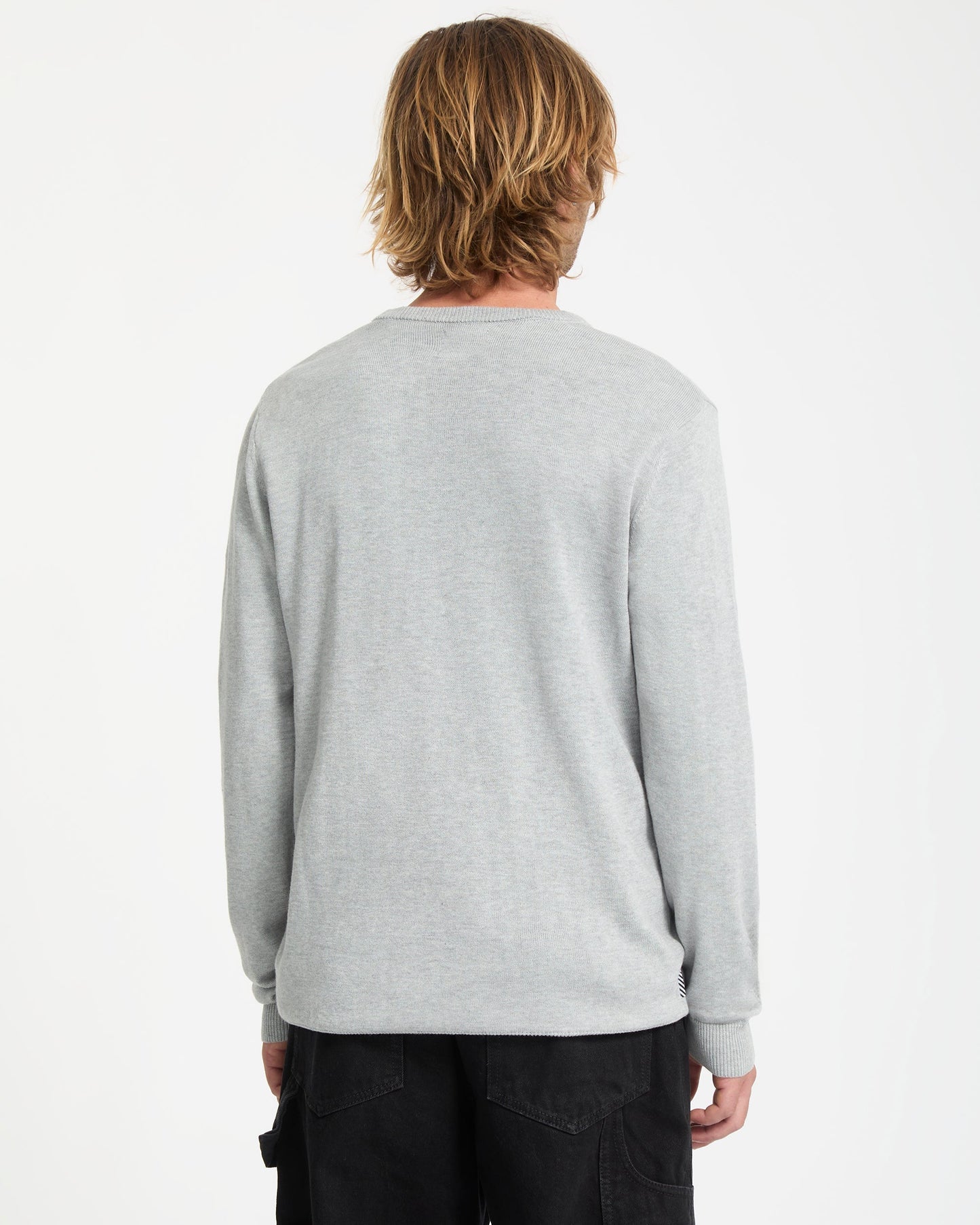 Uperstand Pullover - Hellgrau meliert