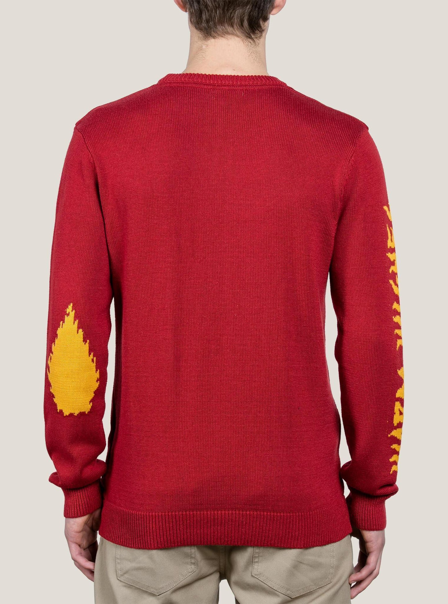Flashing Warm Wishes Sweater - Deep Red