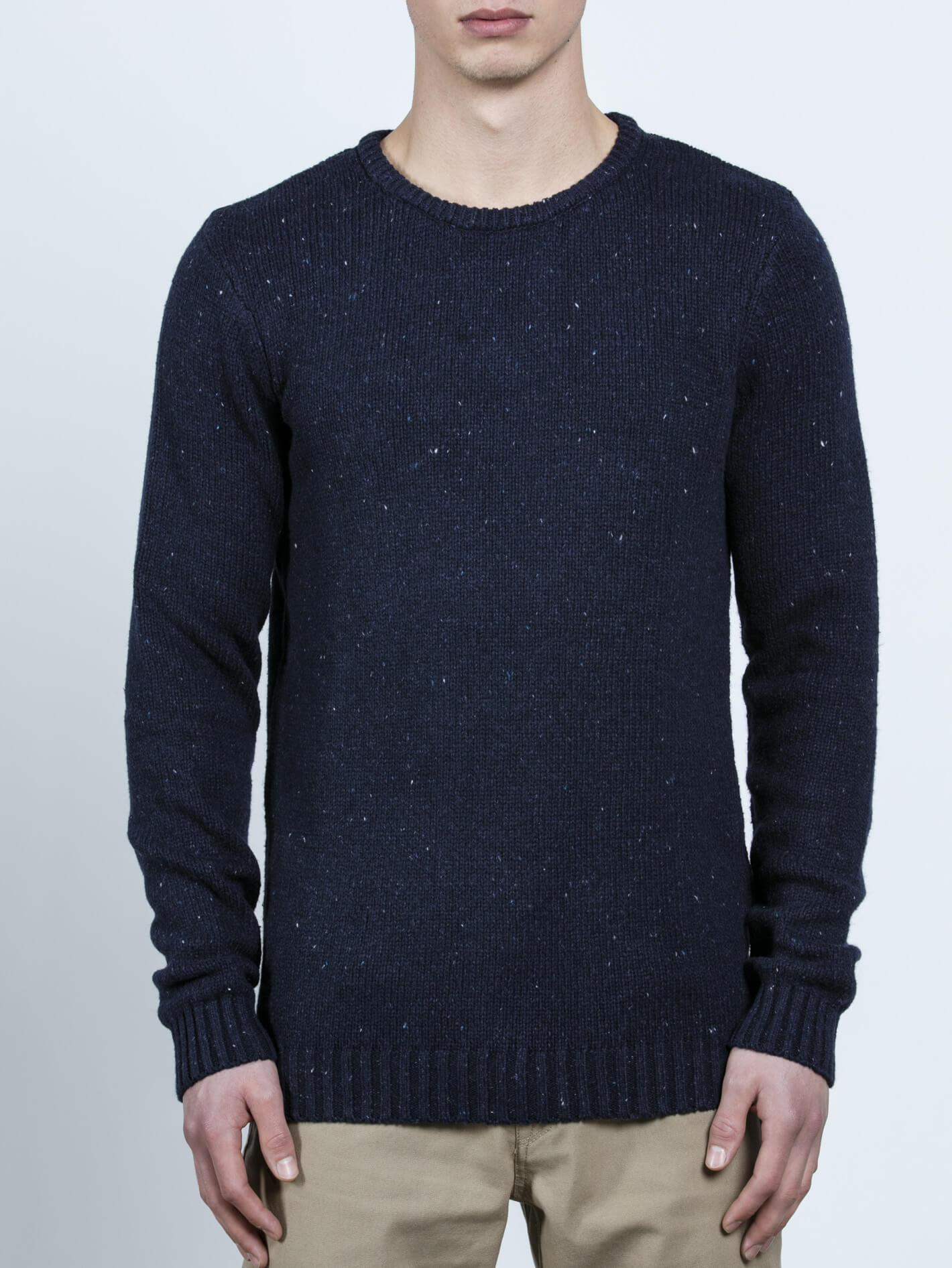 EDMONDER PULLOVER MARINEBLAU