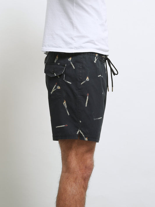 Boardshort Hopbine 16 - Black