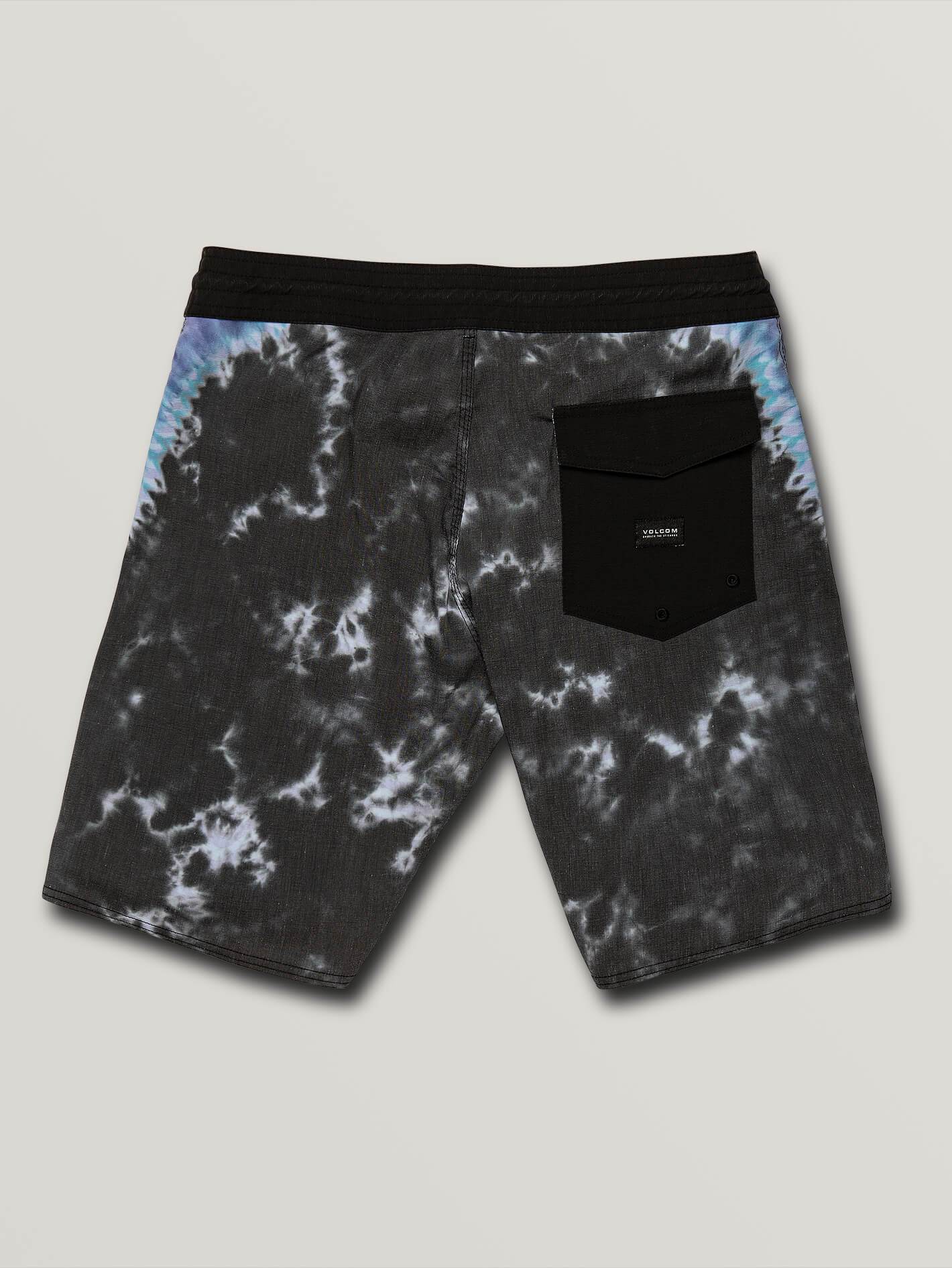 Boardshort V Dye Stoney 19" - Black