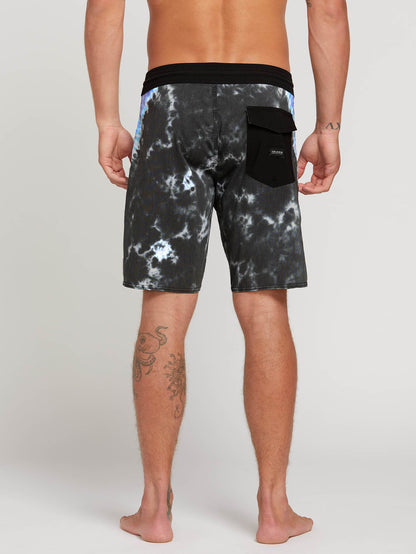 Boardshort V Dye Stoney 19" - Black