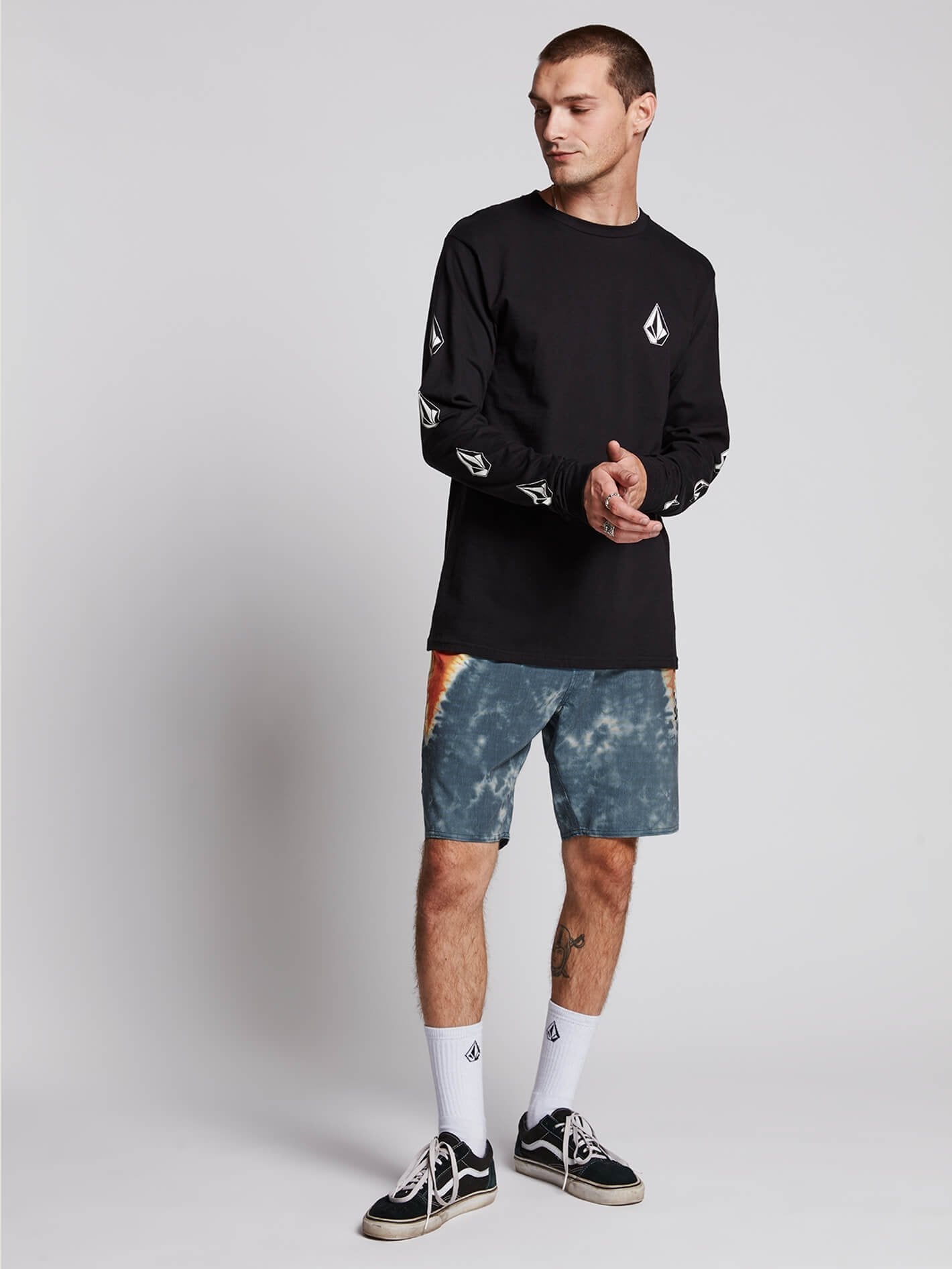 V Dye Stoney 19" Boardshort - Indigo