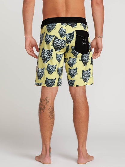 Boardshort Ozzie Stoney 19" - Lime