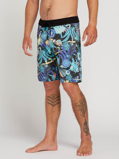 Tripped Stoney 19" Boardshorts - Schwarz