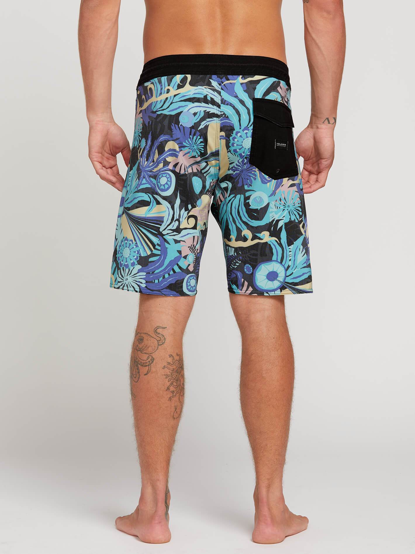 Tripped Stoney 19" Boardshorts - Schwarz