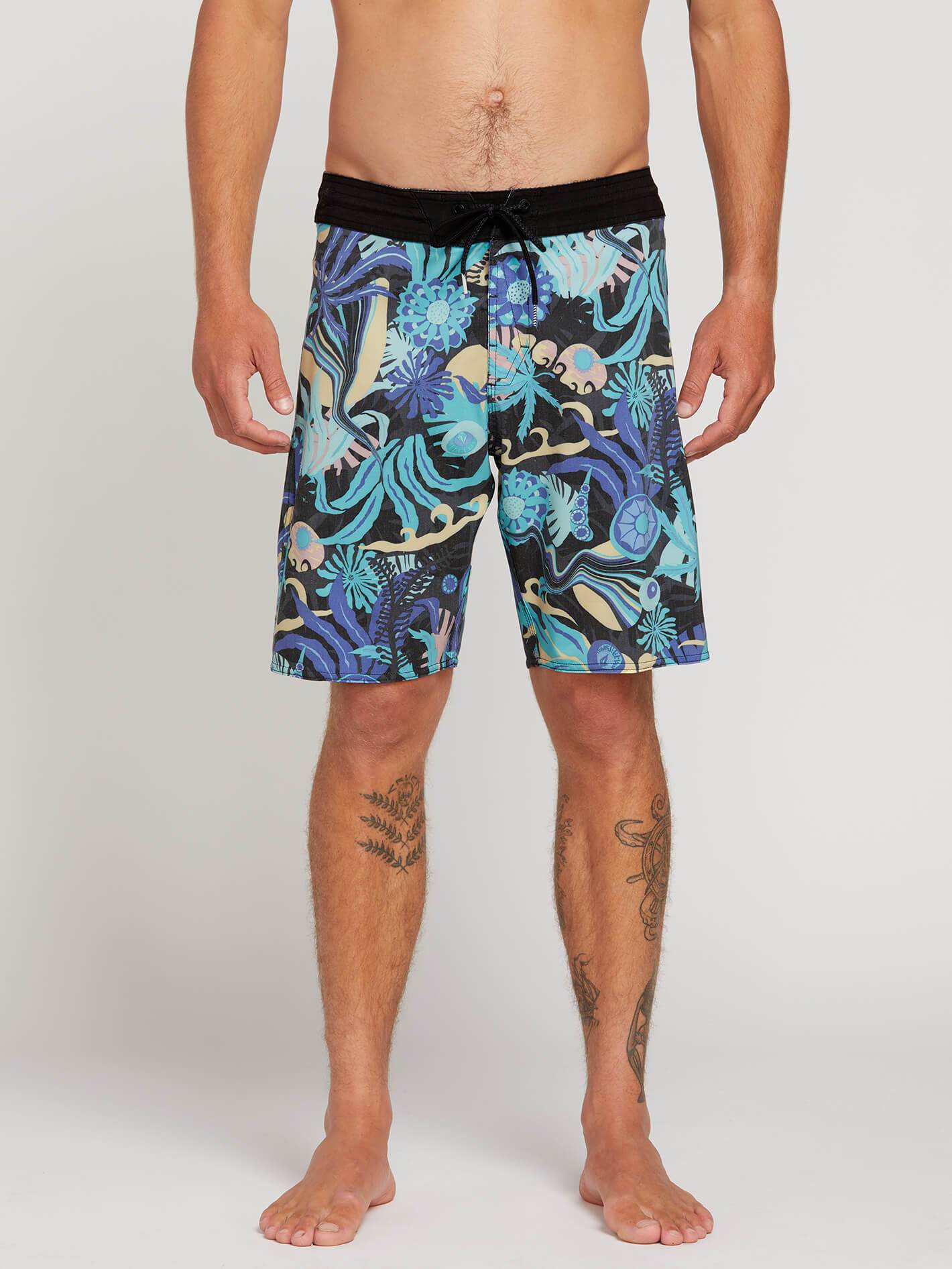 Tripped Stoney 19" Boardshorts - Schwarz