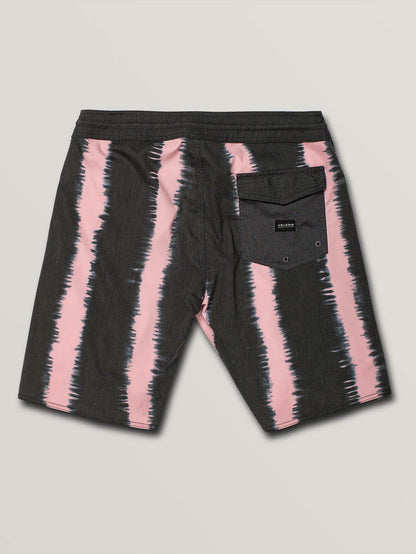Green Vibes Stoney 19" Boardshorts - Asphaltschwarz