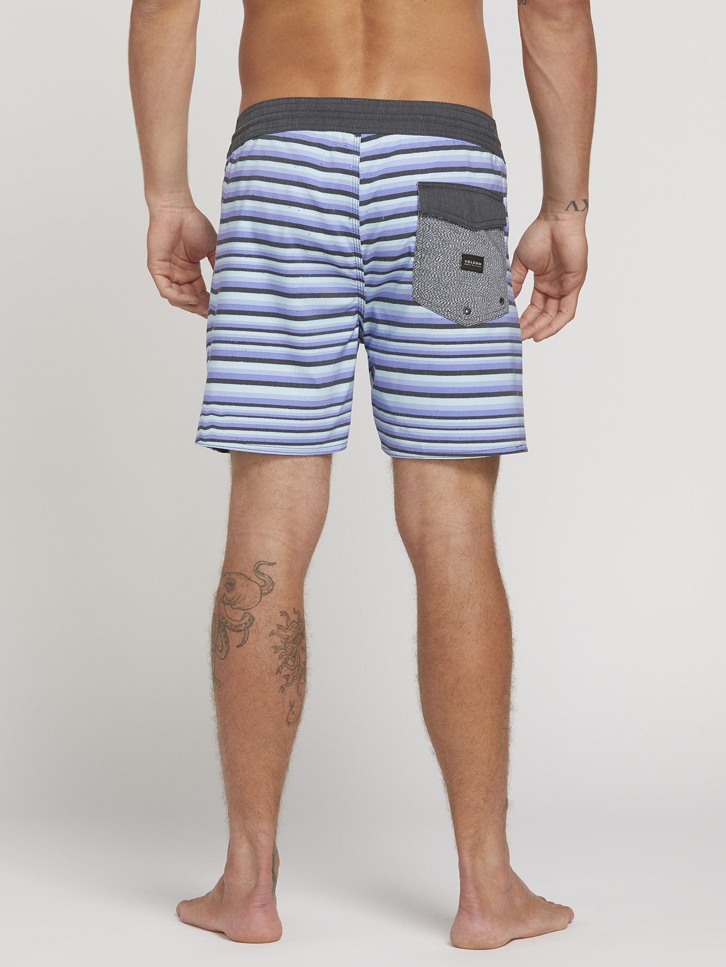 Boardshort Aura Stoney 16" - Vintage Blue