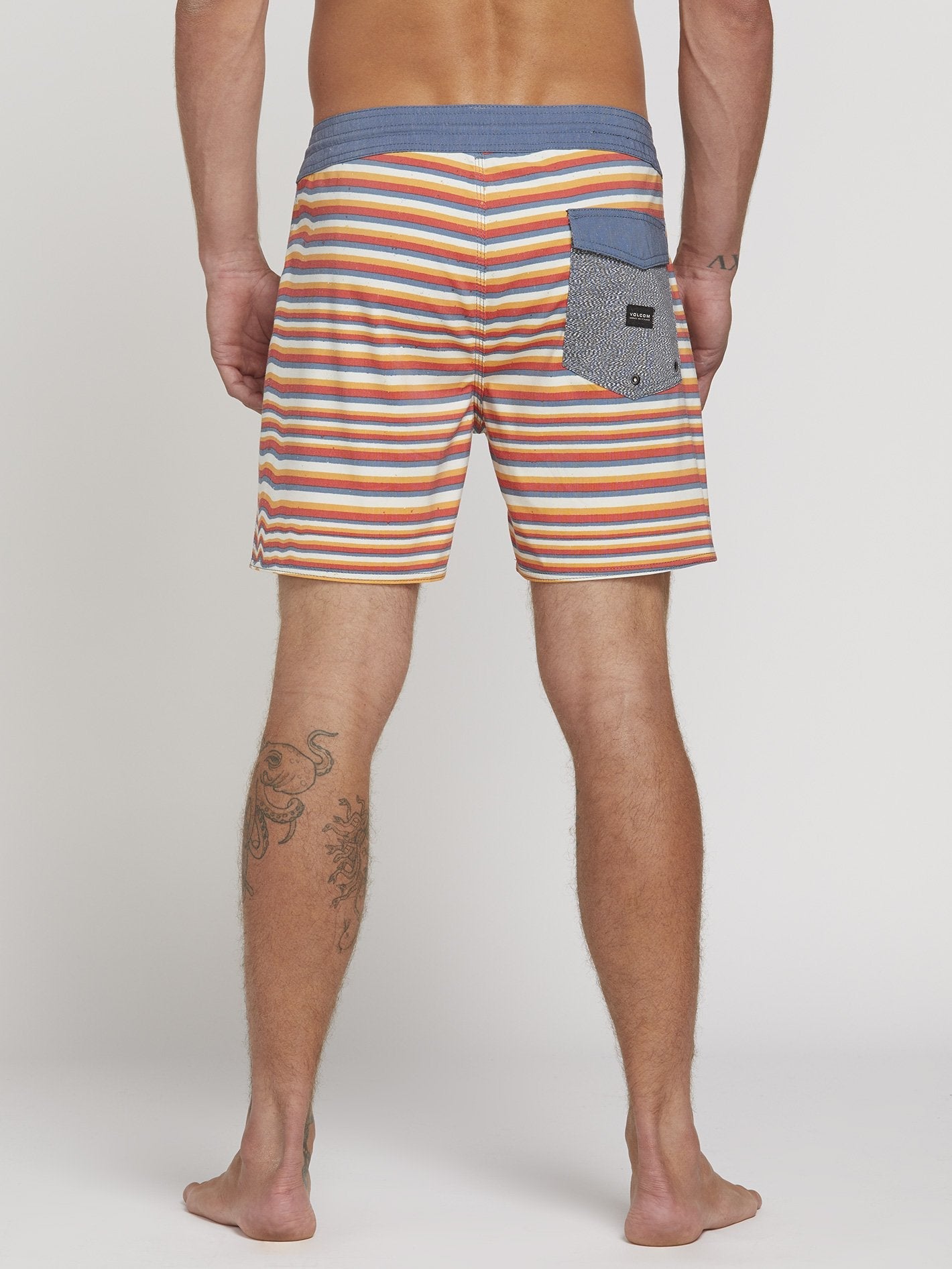 Aura Stoney 16" Boardshorts - Gelb Orange