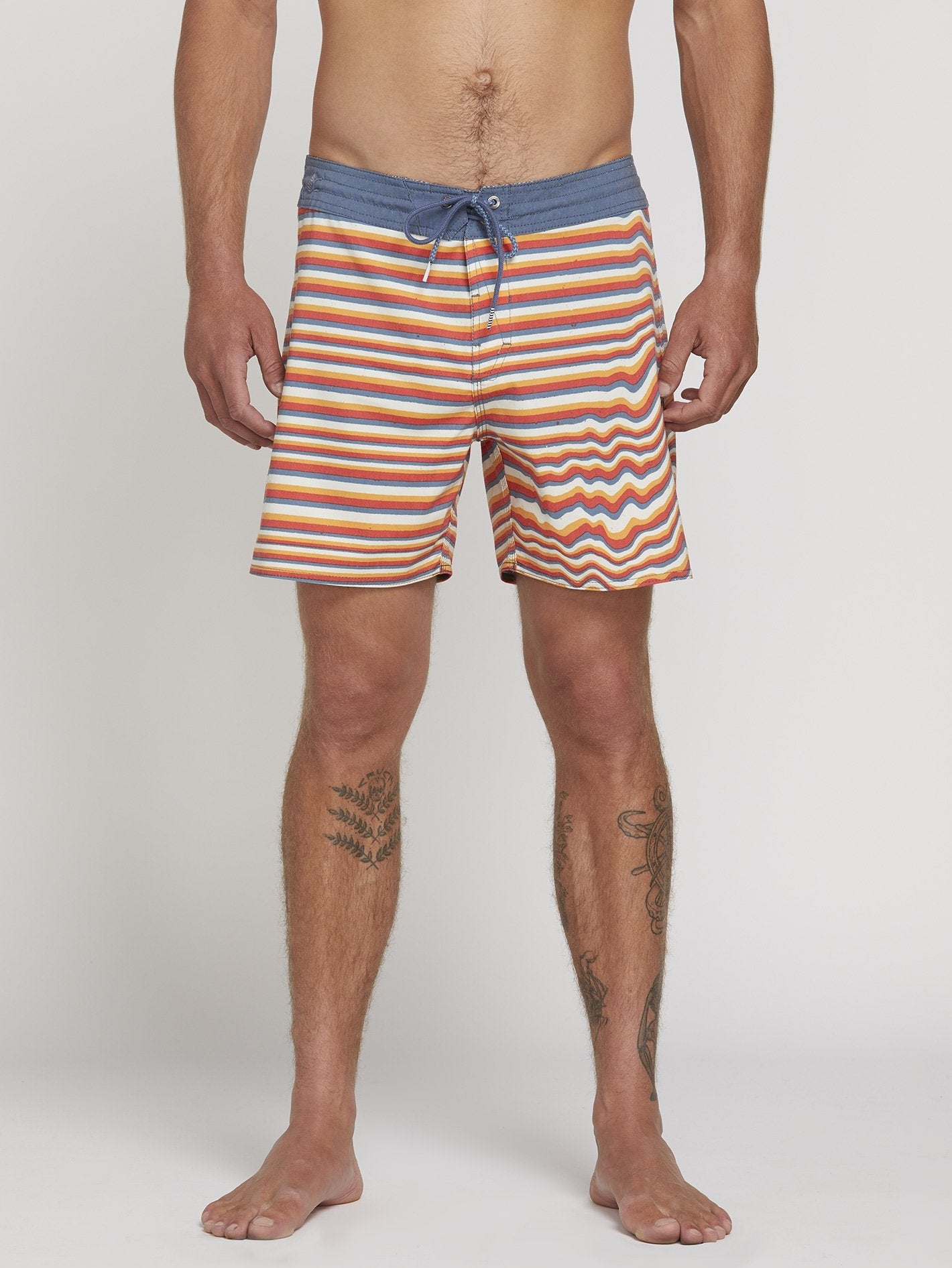 Aura Stoney 16" Boardshorts - Gelb Orange