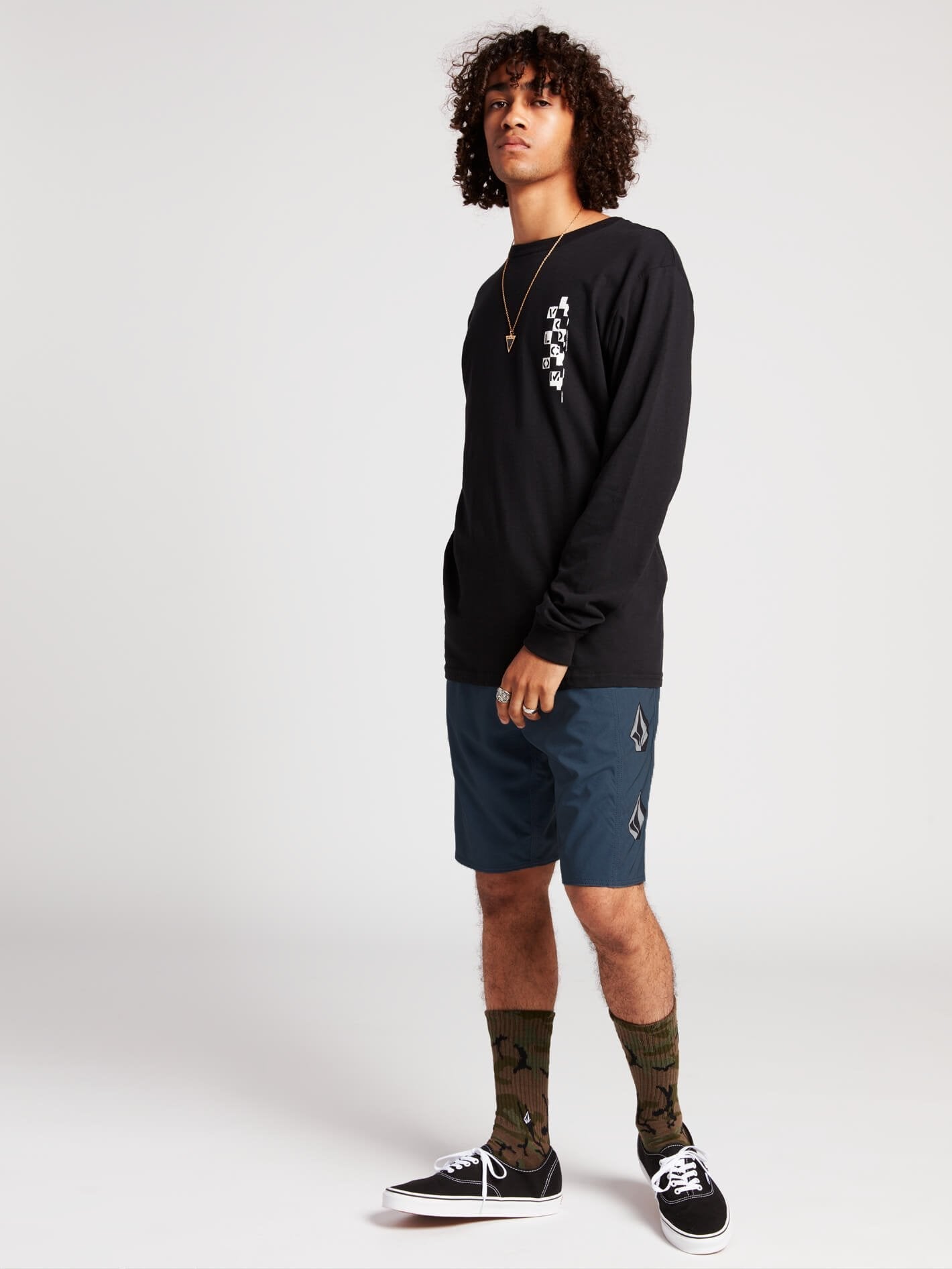 Deadly Stones 20" Boardshorts - Airforce Blue