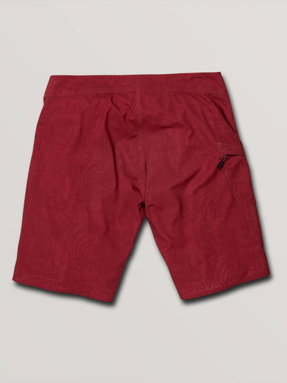 Deadly Stones 20" Boardshorts - Burgundy