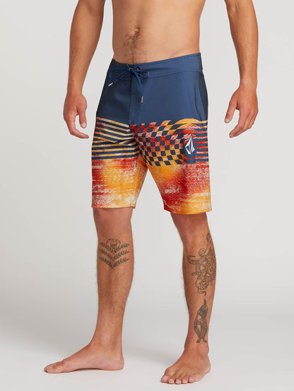 Lido Block Mod 21" Boardshorts - Indigo