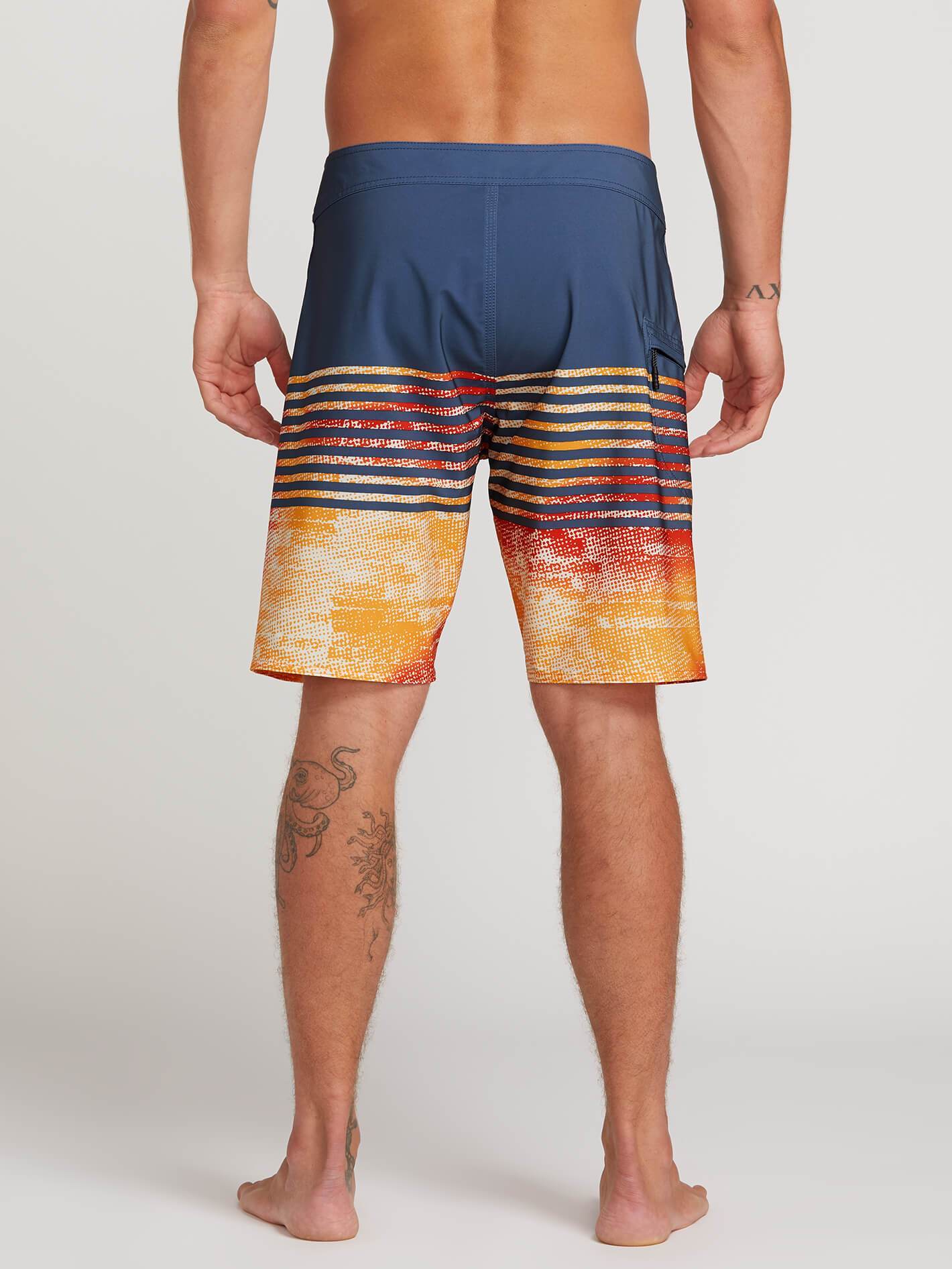 Lido Block Mod 21" Boardshorts - Indigo