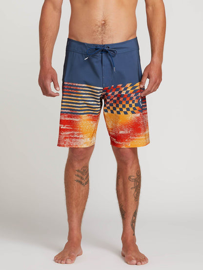 Lido Block Mod 21" Boardshorts - Indigo