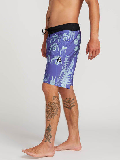 Tablet Mod 20" Boardshorts - Dunkelviolett