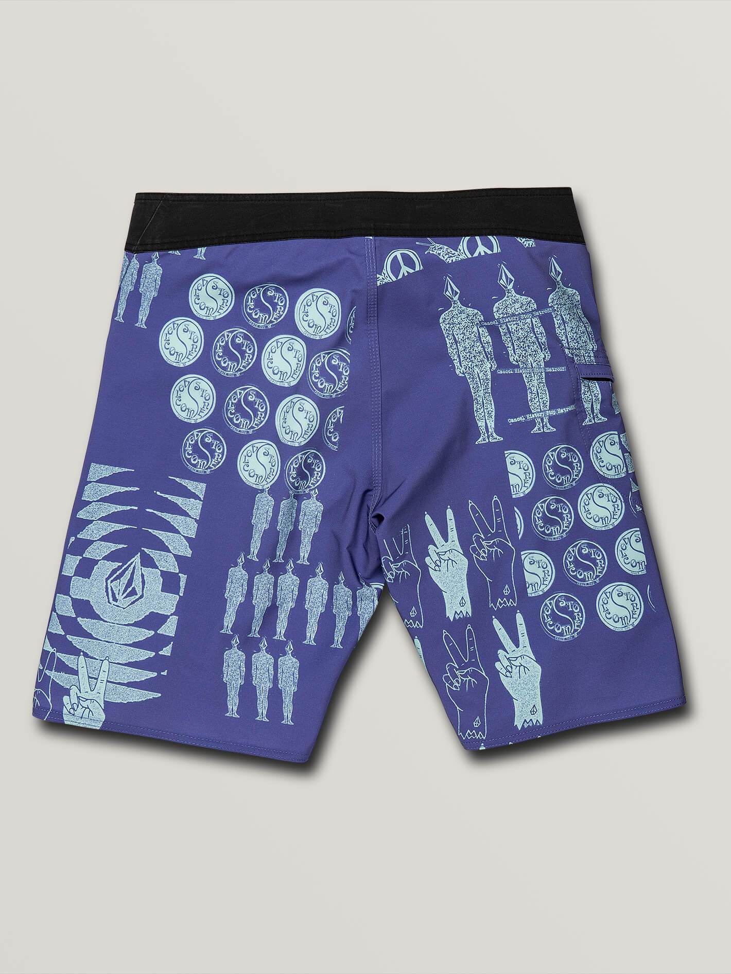 Tablet Mod 20" Boardshorts - Dunkelviolett
