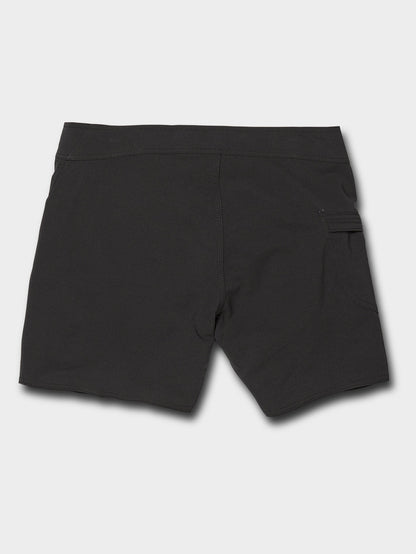 Boardshort Lido Solid Mod 16" - Black