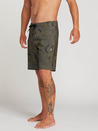 Lido Solid Mod 20" Boardshorts - Camouflage
