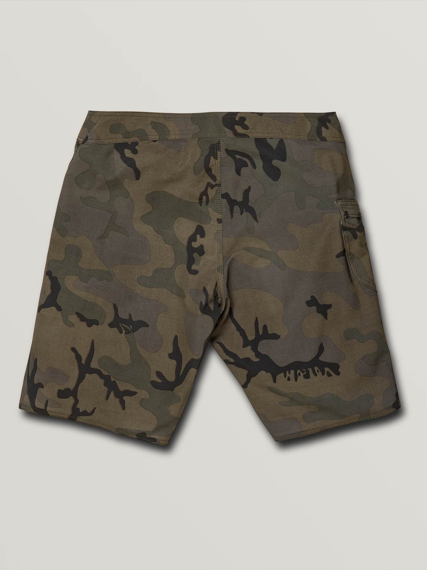 Lido Solid Mod 20" Boardshorts - Camouflage