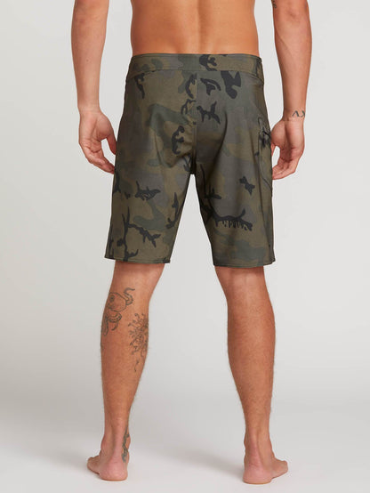 Lido Solid Mod 20" Boardshorts - Camouflage