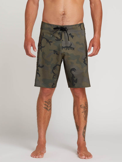 Lido Solid Mod 20" Boardshorts - Camouflage