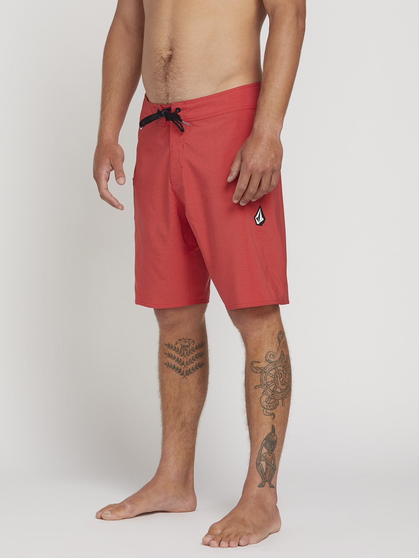 Boardshort Lido Solid Mod 20" - Motorhead Red